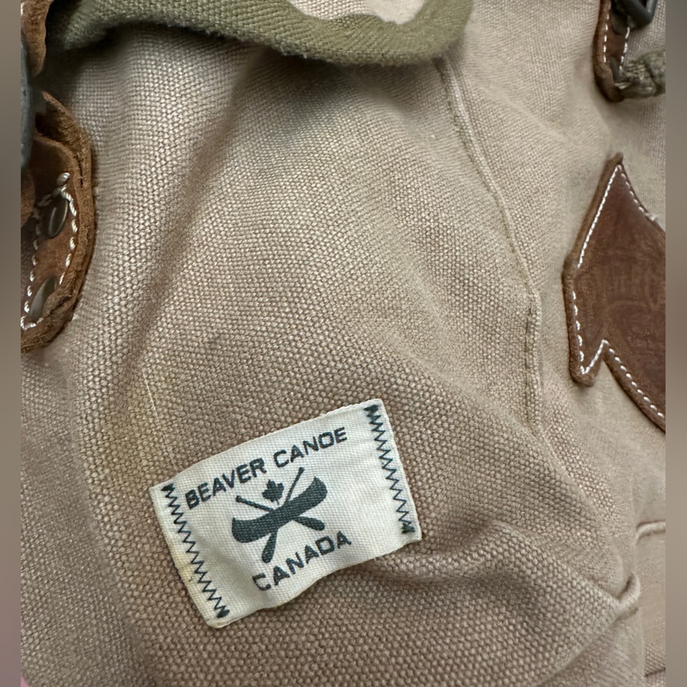 Canada Multi Pockets Backpack Brown Beige - image 5